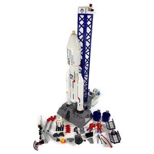 Playmobil City Action Mission Geo Rocket Space Ship Launch Site Working 6195